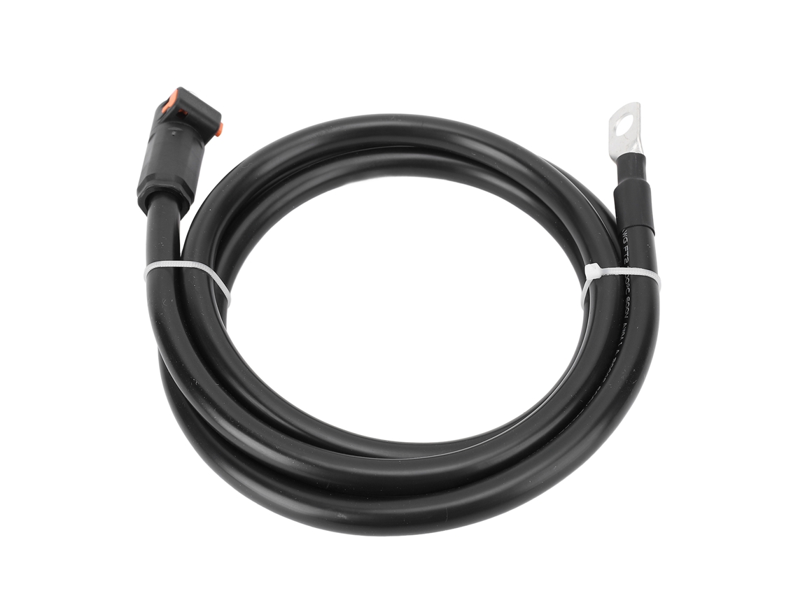 Cable De Batería 4awg Con Terminal De Enchufe Recto Sc25-8 Para Coche, Barco, Motocicleta, Tractor, 1,5 M