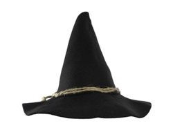 Sombrero De Espantapájaros Adulto Deluxe De Fieltro Para Oktoberfest Bruja Mago Campesino Disfraz