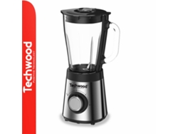 Licuadora de 500 W y 1,5 l con vaso de acero inoxidable Techwood