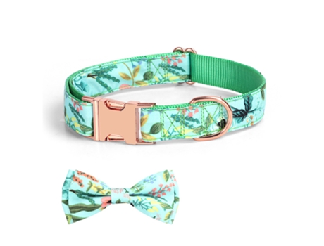 Collar Suave Para Perros Y Gatos Nudo De Plomo Collar De Perro A Cuadros Estampado Para Niña Collar De Perro Ajustable ELKUAIE