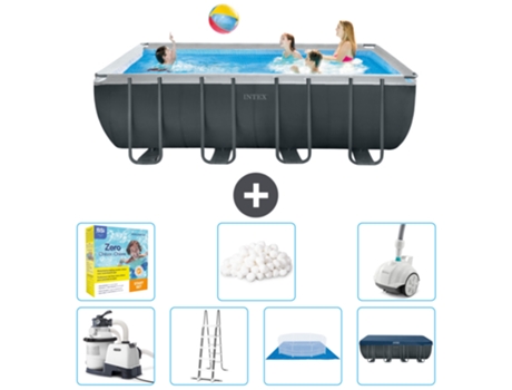 Piscina Tubular INTEX 26356GN-CB51 (17203 L - 274x132cm)