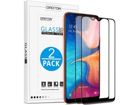 2x Protector Cristal Templado Samsung Galaxy A20e HONGWE.