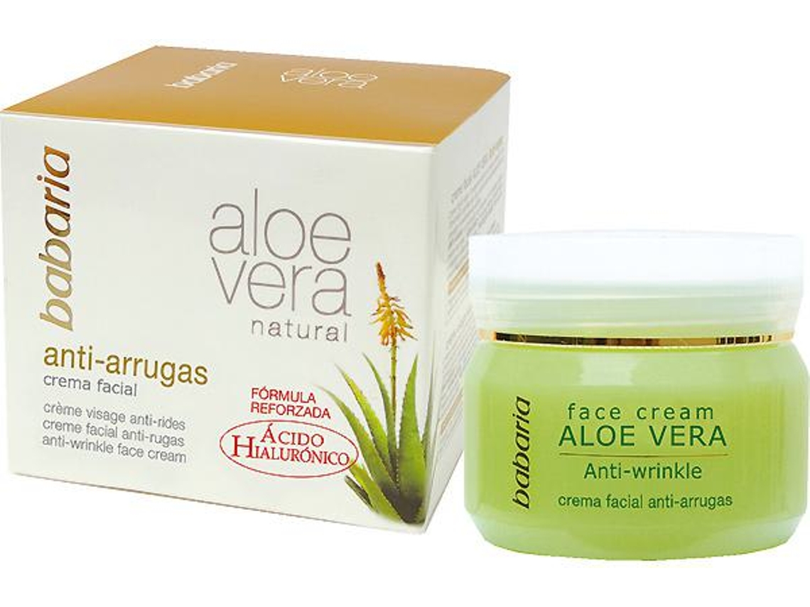 Crema Antiarrugas Aloe Vera