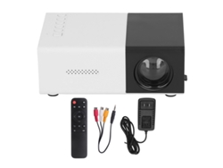 Miniproyector Portátil 1080p Con Altavoz Integrado, Imagen De Reflexión Difusa Y Conexión Usb.