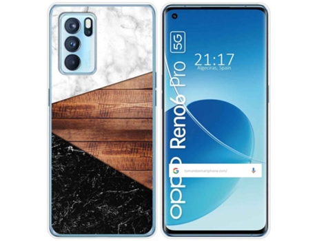 Carcasa Oppo Reno 6 Pro 5G TUMUNDOSMARTPHONE Dibujos Multicolor