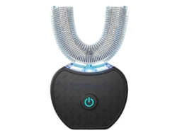 Cepillo de dientes eléctrico ultrasónico para adultos y niños, automático en forma de U con limpieza completa de 360° de GOKOCO.