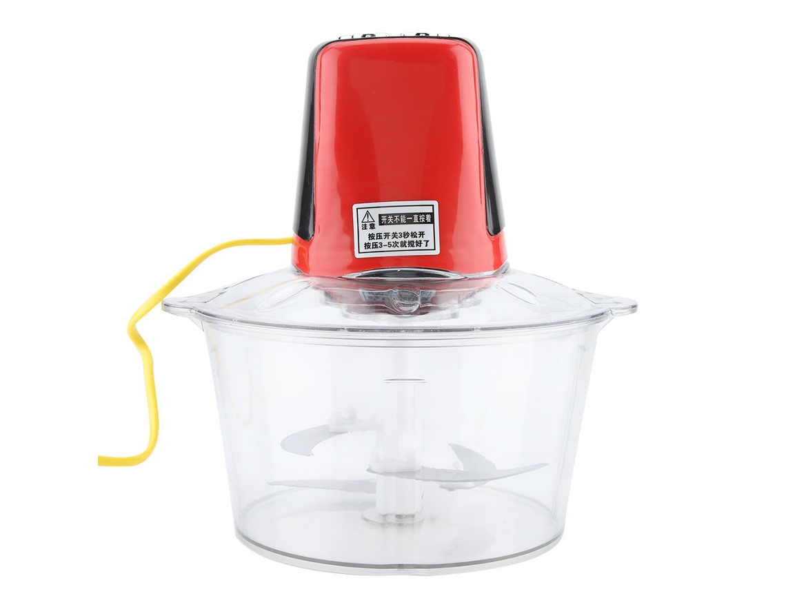 Procesador de alimentos eléctrico multifuncional, picadora de carne, picadora de salchichas, 3 l