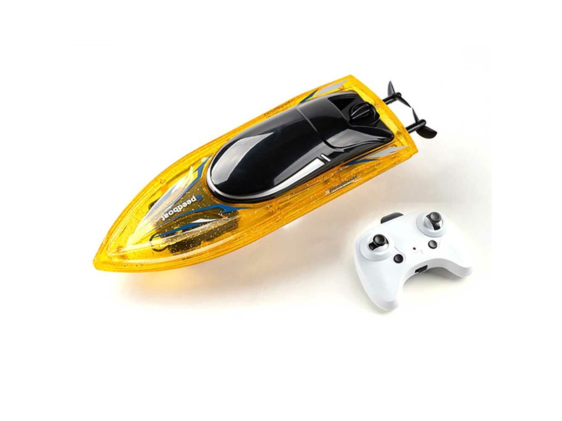 Purplejjrc S13 Rtr 2.4g Rc Boat Luz Led Volcado Reinicio Alta Velocidad Carreras Impermeable Barco Vehículos Modelos Juguetes