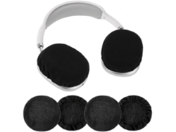 2 Pares Fundas Auriculares Elásticas Lavables 9-11cm, Para Deporte/juegos