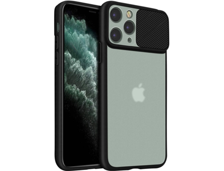 Funda iPhone 11 Pro AVIZAR Negro Transparente
