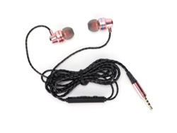 Fones De Ouvido Com Fio 3.5mm Com Microfone, Graves Potentes, Design Ergonômico Para Smartphones, Laptops, Mp3