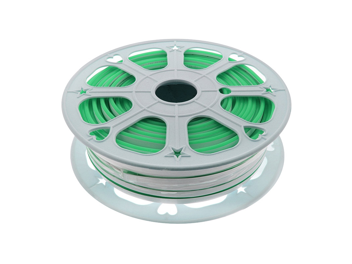 Luz Decorativa LEDBOX Neon Silicona Monocolor, DC24V, 120Led/m, 6x12mm, 1 metro, corte 1cm, Rojo