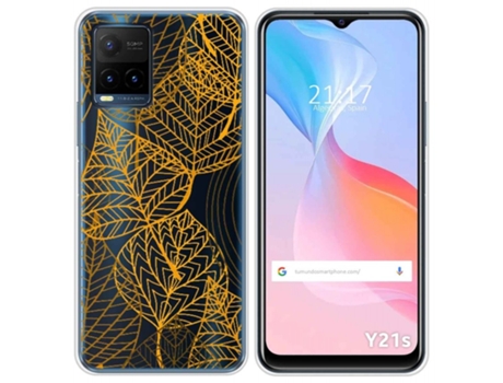 Carcasa Vivo Y21s / Y33s TUMUNDOSMARTPHONE Dibujos Transparente Multicolor