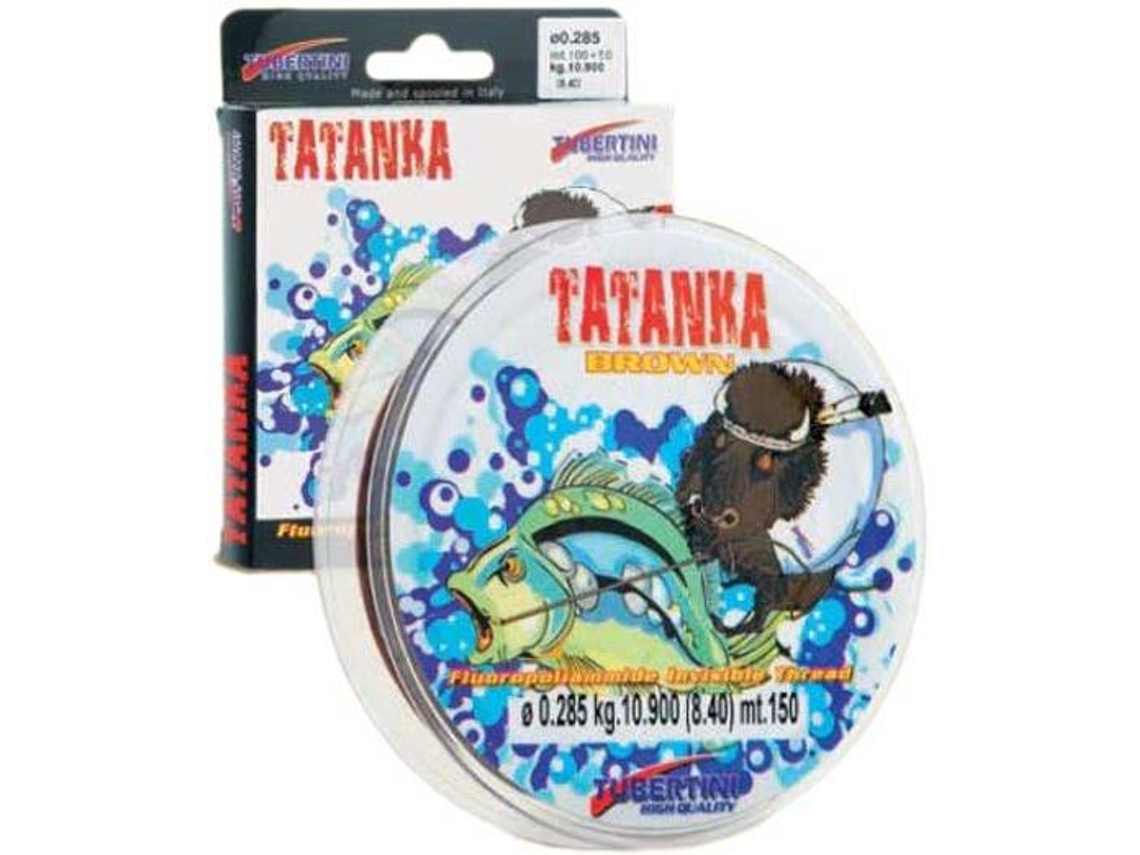 Línea de Pesca de fluorcarbono TUBERTINI Tatanka (0.285 mm - 0,20 mm)