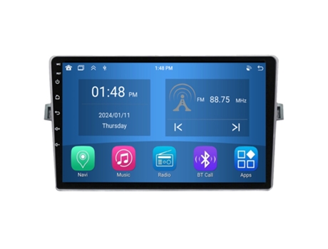 Autoradio 4GB RAM64GB ROM ROVERONE para Toyota Verso R20 2009 - 2018 CarPlay Android Coche Radio Bluetooth Navegación