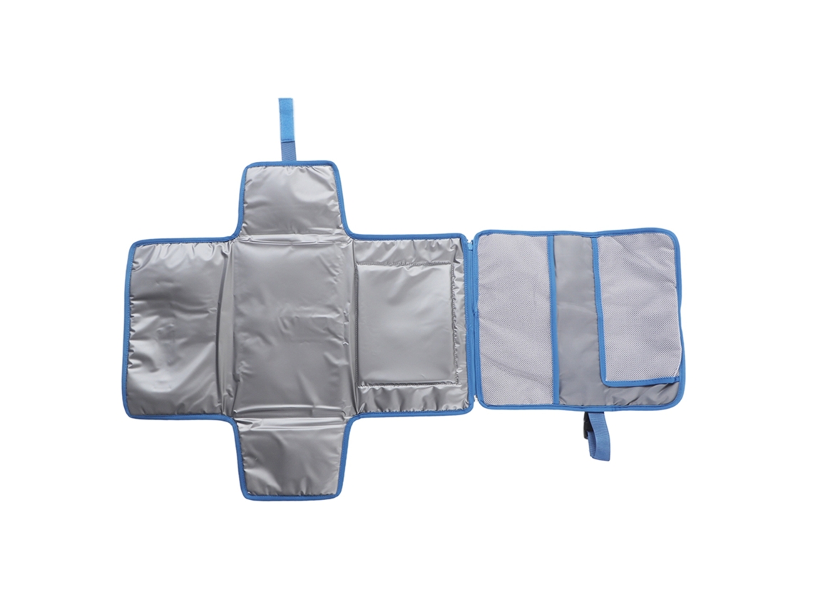 Colchón cambiador portátil, plegable e impermeable Pañales para viajes con bebé.