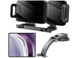 Cargador De Coche De 15 W Con Cable Y Soporte De Carga Con Pinza Para Desplazamientos Diarios, Viajes De Larga Distancia Y Vacaciones.