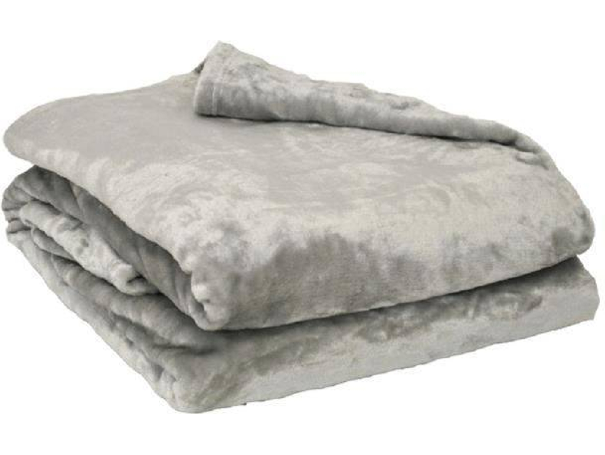 Manta POYET MOTTE Gris (220x240 cm)
