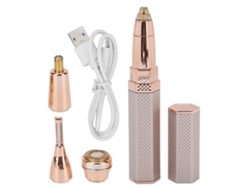 Afeitadora Eléctrica De Cejas Impermeable Ligera 4 En 1 Depilador Corporal Para Mujeres Y Hombres