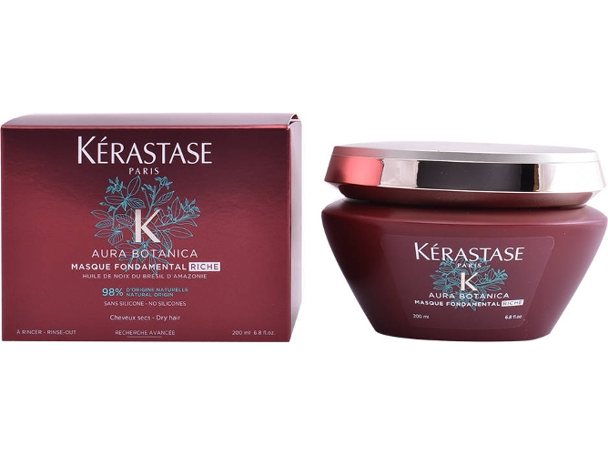 Máscarilla para el Pelo KÉRASTASE Aura Botanica Masque Fondamental Riche 200 ml