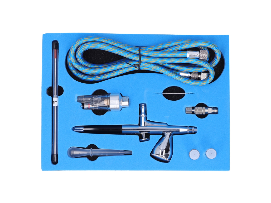 Kit De Aerógrafo G1/8 Pistola De Pintura Herramienta Para Modelos Diy Decoración Hogar