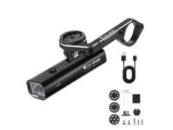 2026-luces Led Para Bicicleta Cargable Impermeable 400lm 2000mah Para Viajes Nocturnos Con Soporte Rotatorio