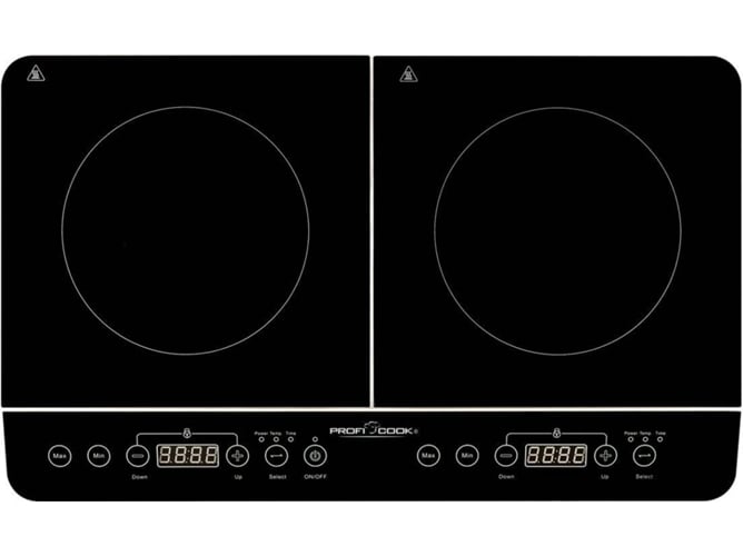 Placa de Inducción Portátil PROFICOOK Dki 1067 (Elétrica - Negro)