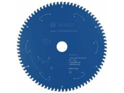 Disco de Sierra Circular BOSCH Para Sierra Sin Cables Expert para Panel Laminado 254x2.6/1.8x30 T78 para Sierras Bancada