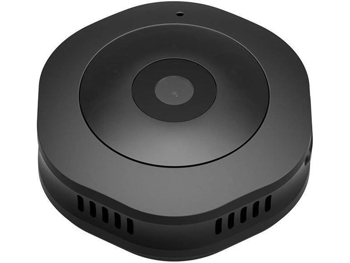 Mini cámara espía wifi hd, visión nocturna, usb, accesorios de seguridad para el hogar, color negro, Yizhood