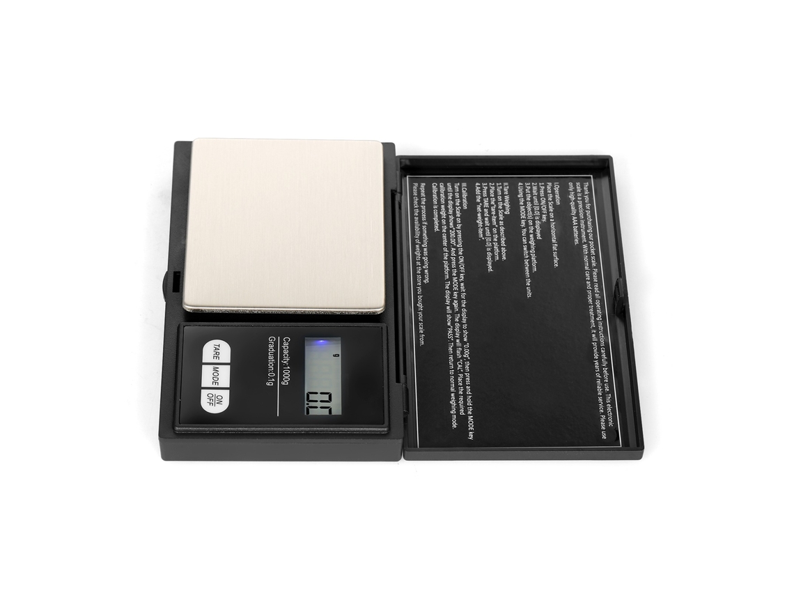 Balanza Digital Portátil De 500 G/0,01 G, Balanza De Oro De Precisión Con 7 Unidades, Balanza Electrónica De Bolsillo Con Retroiluminación.