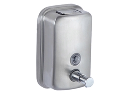 Dispensador de jabón manual de pared de acero inoxidable para baño de hotel Rosewell