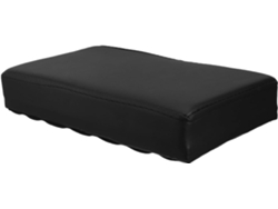 Reposapiés Para Silla De Oficina Reclinable, 33 X 19 X 6 Cm, Cojín Extraíble, Negro, Antideslizante.