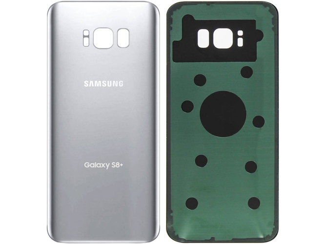 Tapa Trasera CLAPPIO Samsung Galaxy S8+ Plateado