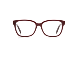 Montura de gafas Missoni Mmi 0073 Lhf para mujer (acetato marrón rojizo, diámetro 54 mm)