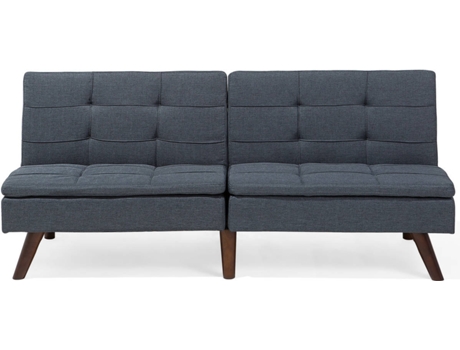 Sofá cama 3 plazas tapizado gris BELIANI Ronne