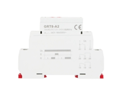 Relé De Tiempo Grt8-a2 Rail Din Retardo Temporal Control Industrial 12v-240v Ac/dc