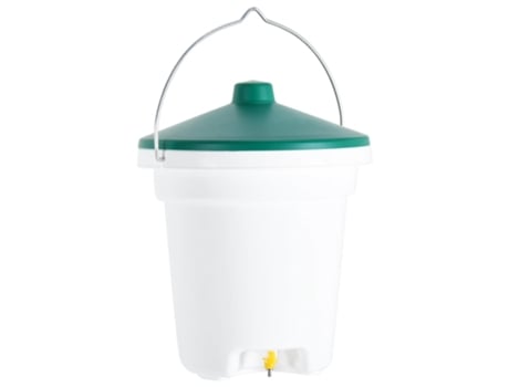 vidaXL Bebedero para aves de corral con tetinas 18 L