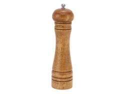 Molinillo De Madera Para Sal Y Pimienta Con Núcleo Cerámico Ajustable Para Uso Doméstico Y Profesional 21,6 X 5,5 Cm