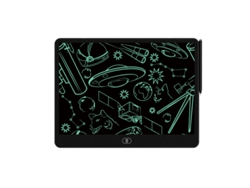 Tableta de dibujo para niños CSYY de 13 pulgadas con pantalla LCD y panel de escritura a mano (negra)