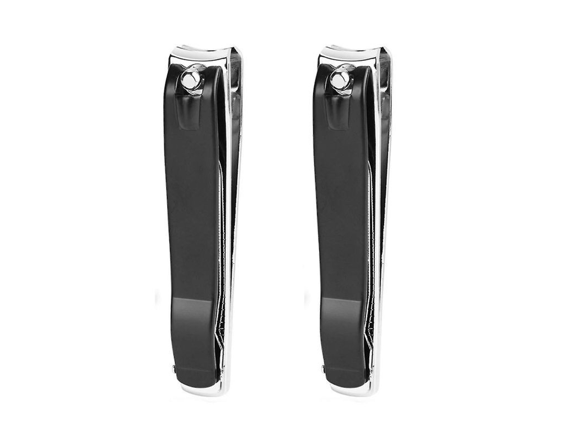 2 Tijeras Grandes De Acero Inoxidable Para Uñas De Manos Y Pies, Resistentes Y Afiladas, Con Mango Ergonómico.