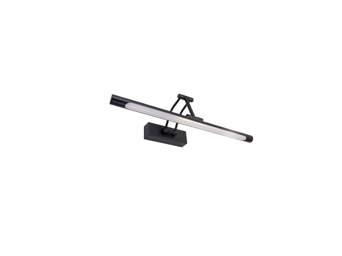 Lámpara de pared LED TOOLIGHT Swe025 de 1 W, color negro, 42 cm.
