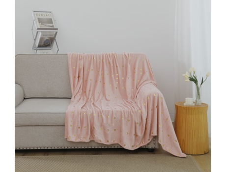 Manta de amor estampada rosa 220*240cm-BOD HOME