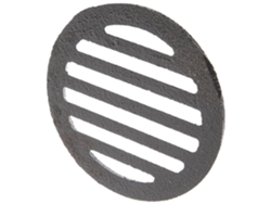 Tapa Redonda De Hierro Negro Para Desagüe De Suelo, Compacta Y Fácil De Instalar. Filtro Para Fregadero.