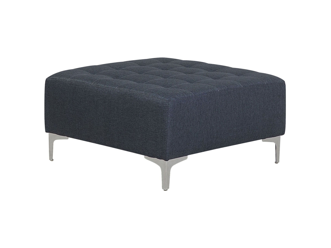 Otomana BELIANI Aberdeen de Poliéster Gris 80x80x36