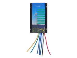 Controlador De Carga Híbrido Eólico Solar Ip67 Para Turbina Eólica Y Panel Solar 12-24v