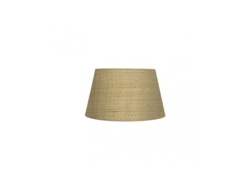 Pantalla Salma E27 Natural 30dx22dx17h Conica Abierta