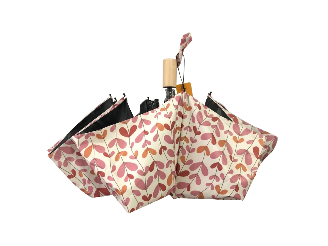 Paraguas Plegable De 3 Vías, Fibra De Vidrio, Resistente A Los Rayos Uv, Resistente Al Viento, Doble Uso, Para Sol Y Lluvia.