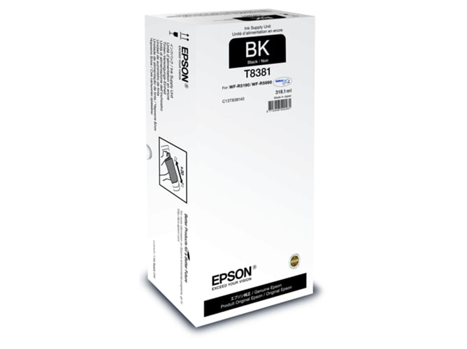 Cartucho de tinta Original EPSON Negro XL T8381 C13T838140 WorkForce Pro WF-R5xxx series