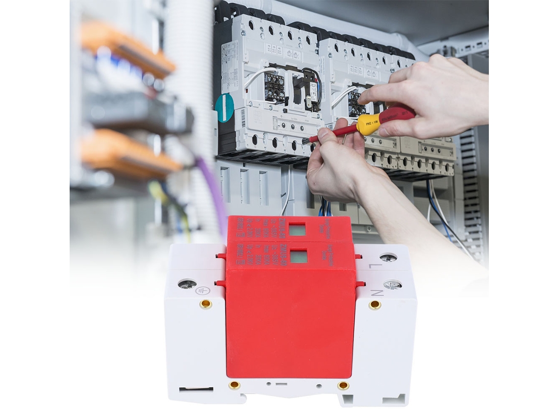 2026dz-protector De Sobrecarga E Descargas Eléctricas Arrester 20ka Para Casa Interruptor De Circuito