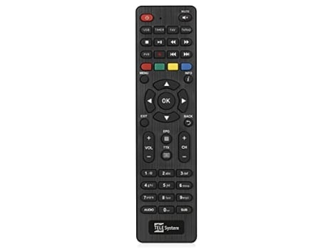 TELE System 58035002 mando a distancia IR inalámbrico Sintonizador de TV Botones